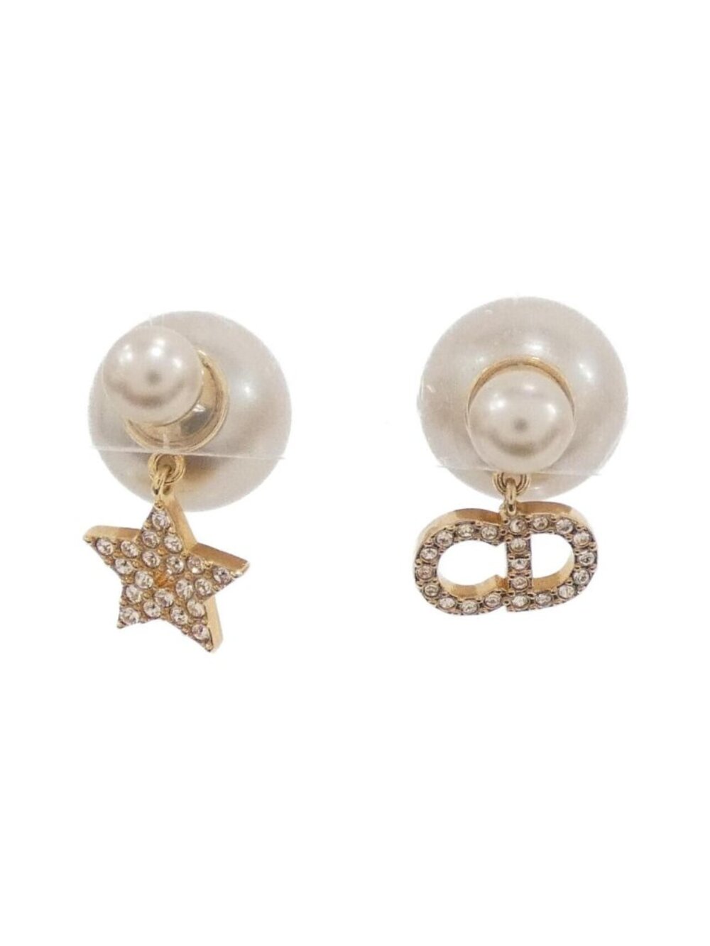 Dior Tribal Earrings Pink